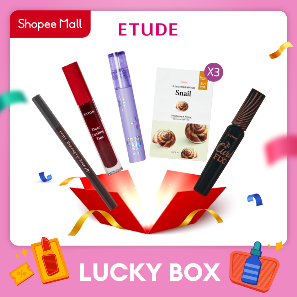 Hộp May Mắn Đặc Biệt Cuối Tuần etude house 5ea