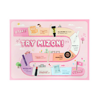 Try mizon! hộp trang điểm đẹp tiện dụng