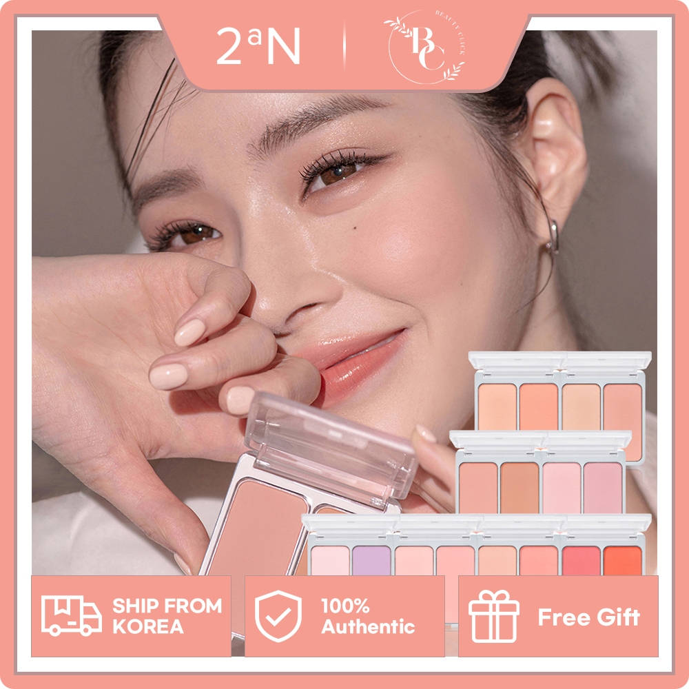 Bảng Phấn Má Hồng 2 Ô | Red Velvet Irene x [2aN] Dual Cheek 9g | 8 Màu
