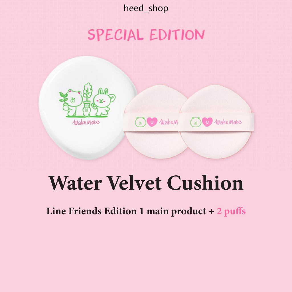LINE FRIENDS Bộ Sưu Tập Bạn Bè Dòng / Đệm Nhung Nước / Water Velvet Cushion