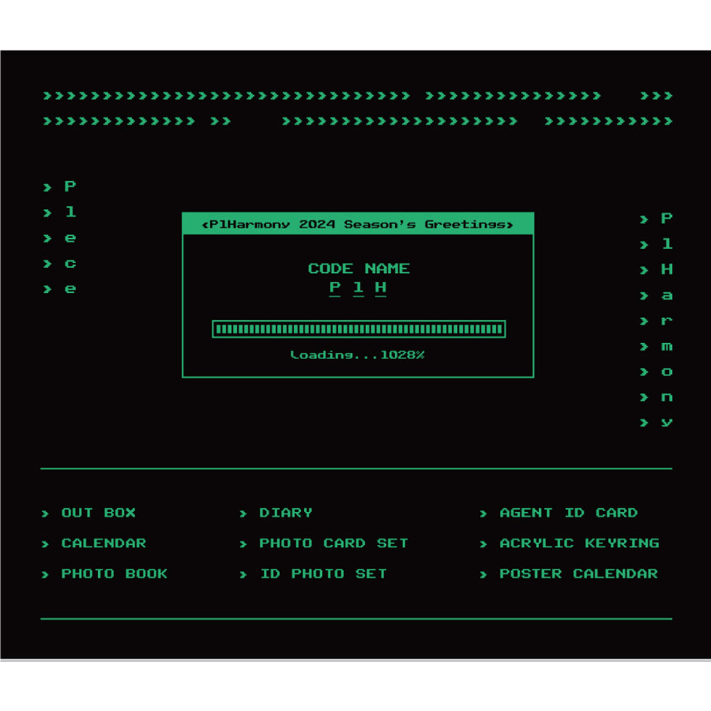 P1HARMONY  2024 SEASON'S GREETINGS