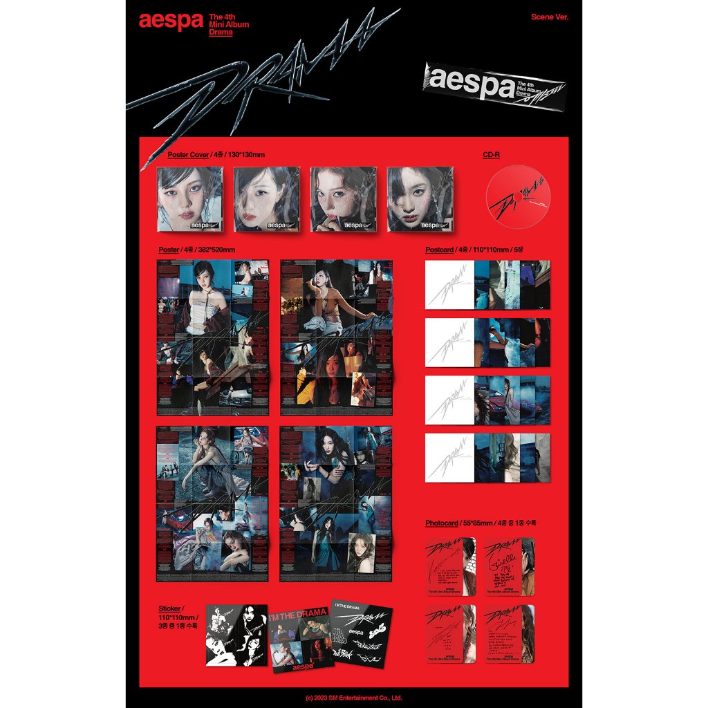 Aespa - DRAMA - 4th MINI ALBUM