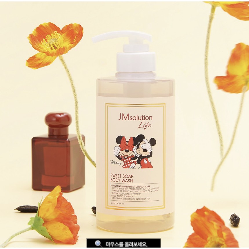 SỮA TẮM TOÀN THÂN JM SOLUTION LIFE 500ml- PHIÊN BẢN DISNEY