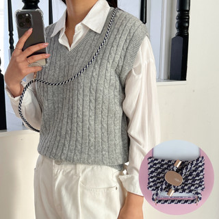 Dây đeo điện thoại ARNO 'Ash Navy' (Dài / Vỏ + Dây đeo)