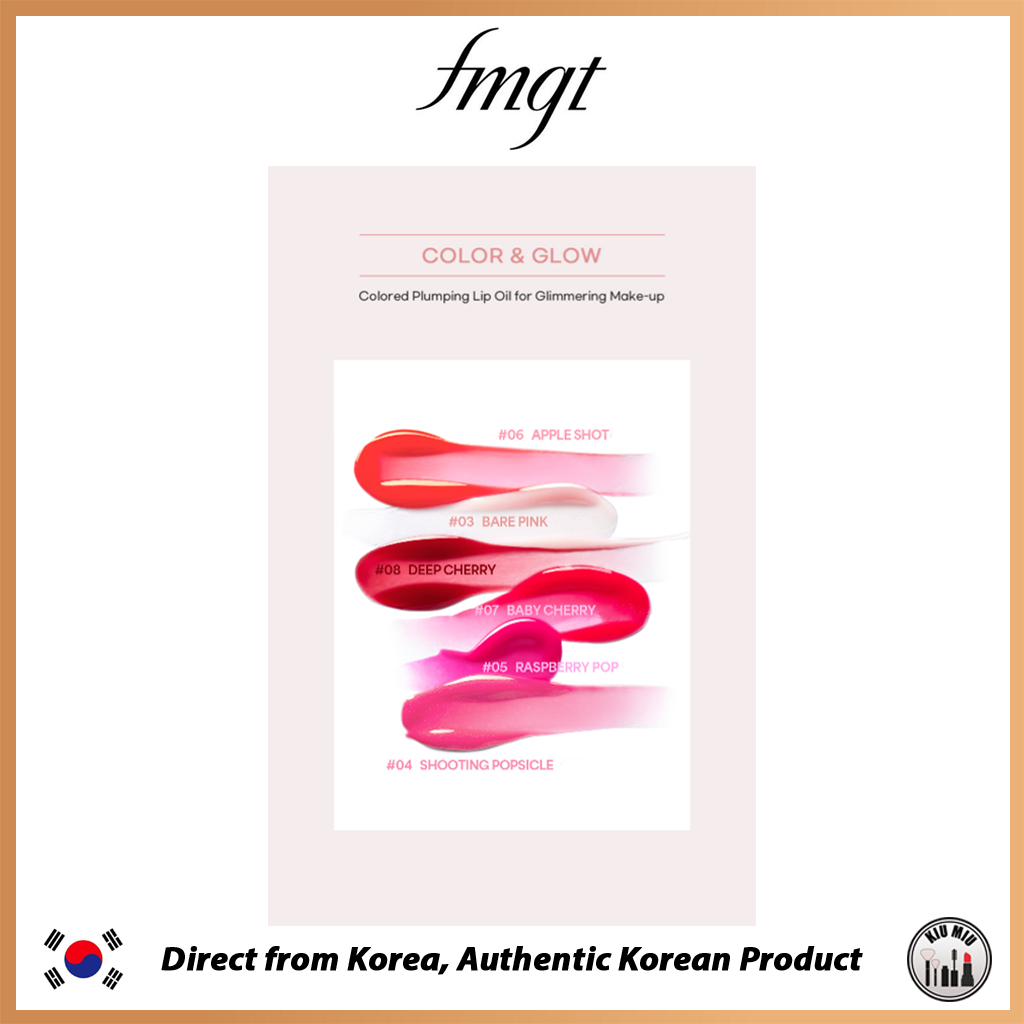 THE FACE SHOP fmgt GLEAMING VOLUME LIP OIL 5g * Giao Hàng Từ Hàn Quốc *