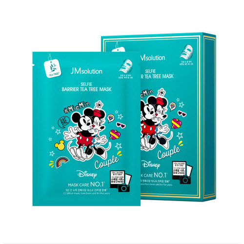 Jm SOLUTION Disney Selfie Barrier Tea Tree Mask Pack 30ml (10 tờ)