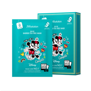 Jm SOLUTION Disney Selfie Barrier Tea Tree Mask Pack 30ml (10 tờ)