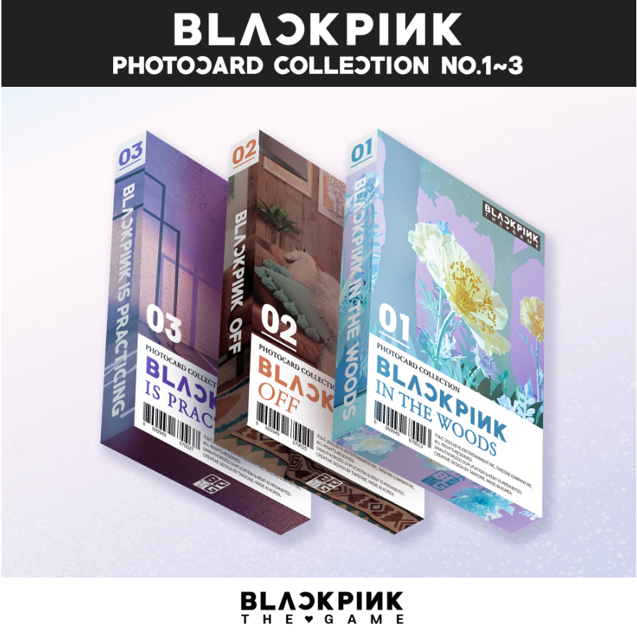 BLACKPINK - THE GAME PHOTO CARD COLLECTION