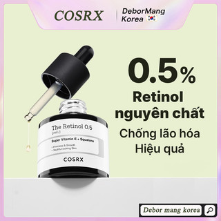 Cosrx the retinol 0.5 oil , 0.5% pure retinol, powerful anti-aging, for retinol veterans