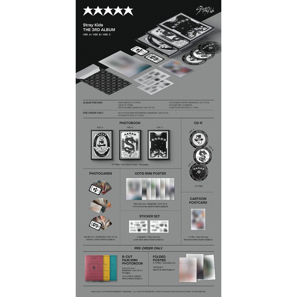 STRAY KIDS  3rd FULL ALBUM