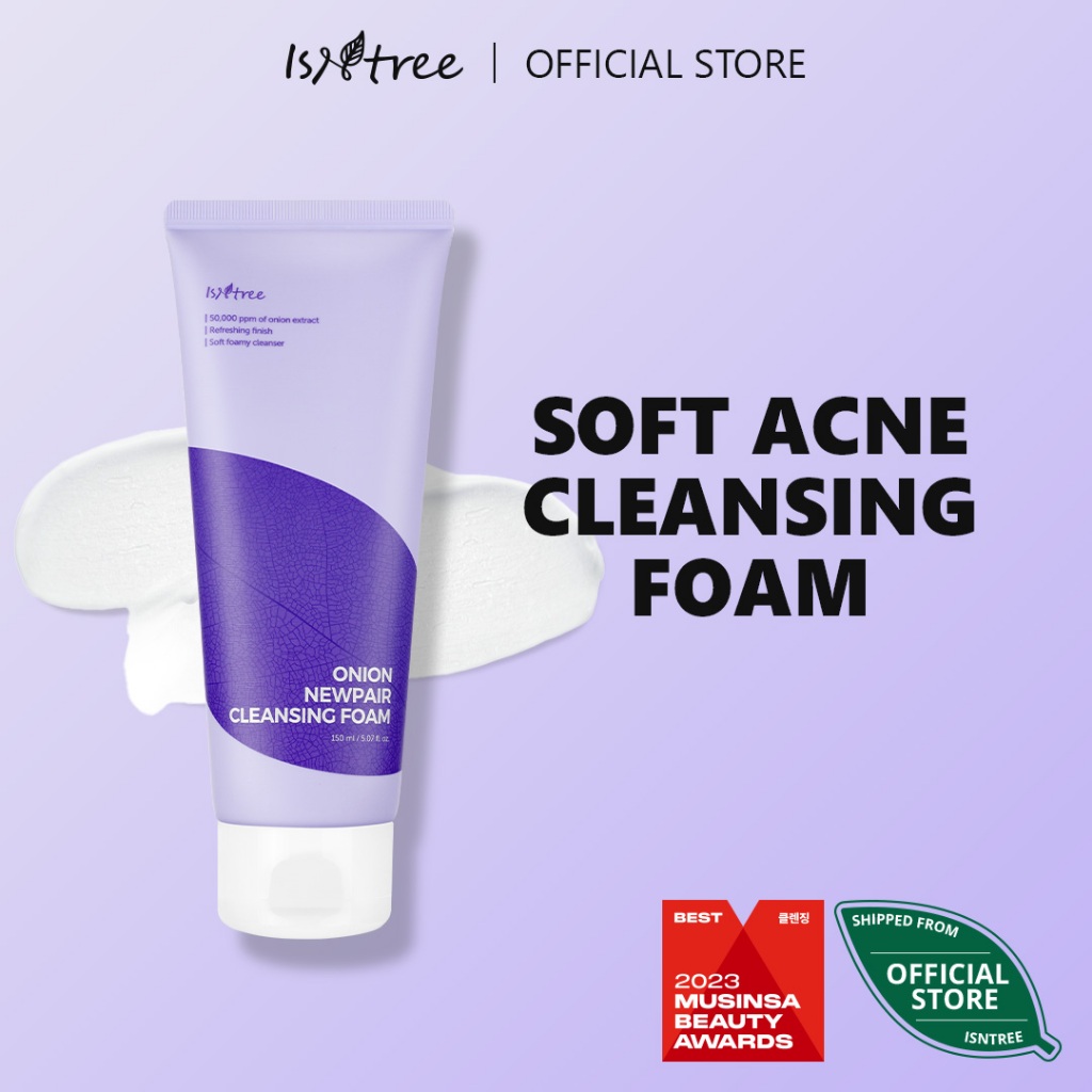 Sữa rửa mặt Isntree Onion Newpair 150ml