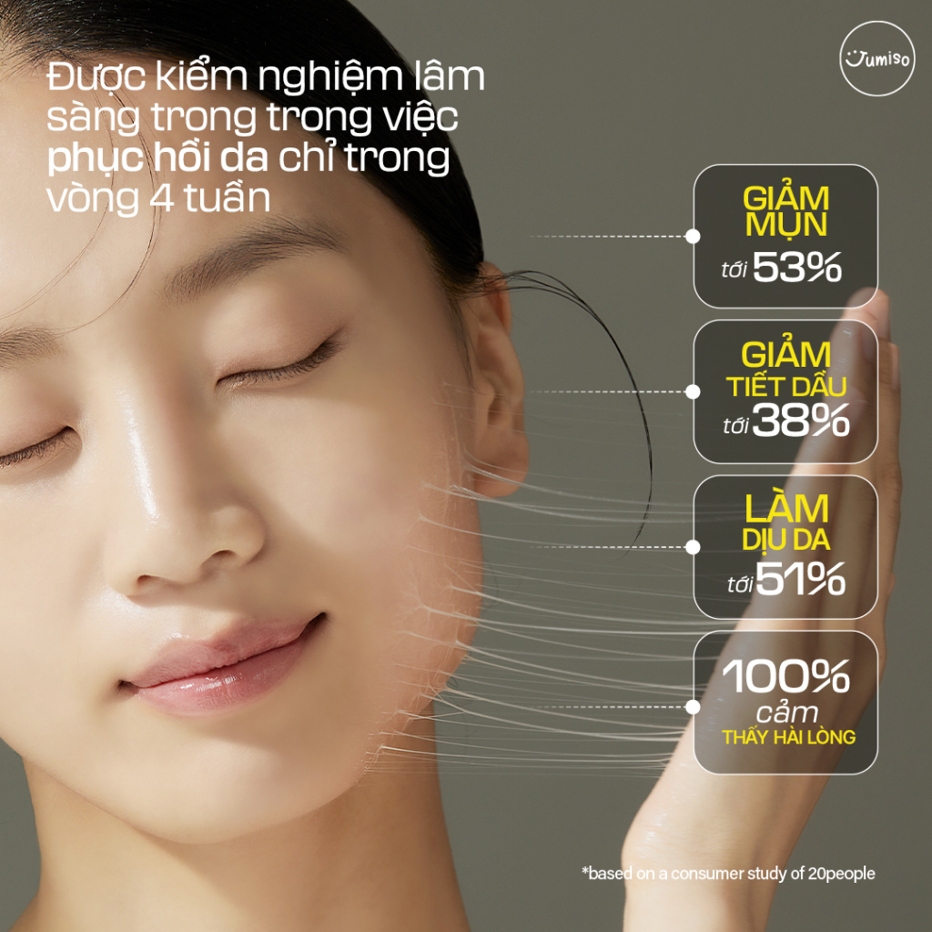 Tinh chất dưỡng da Ốc sên JUMISO Snail Mucin 95 + Peptide 140ml