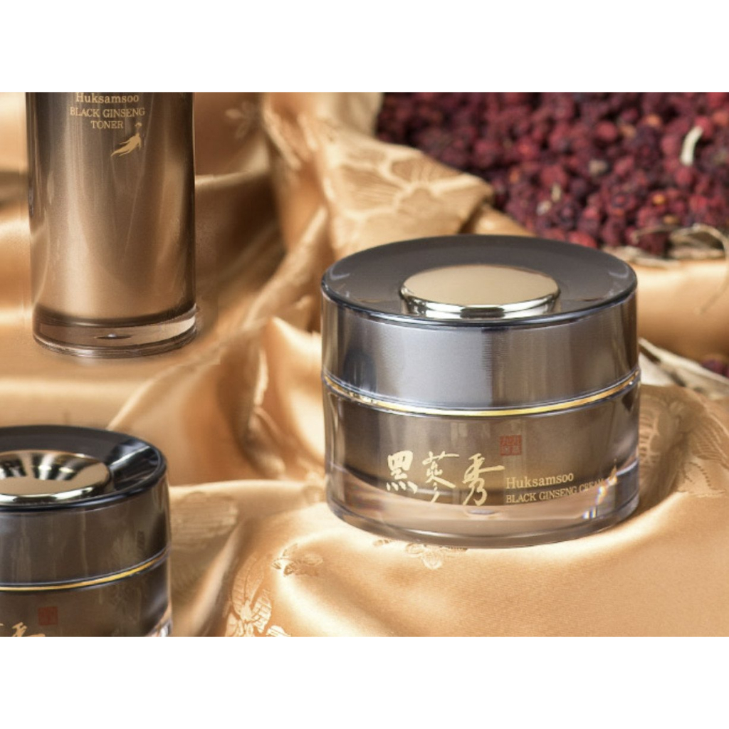 Kem Dưỡng Ngừa Lão Hóa Chiết Xuất Nhân Sâm Đen Huksamsoo Black Ginseng Cream 50g