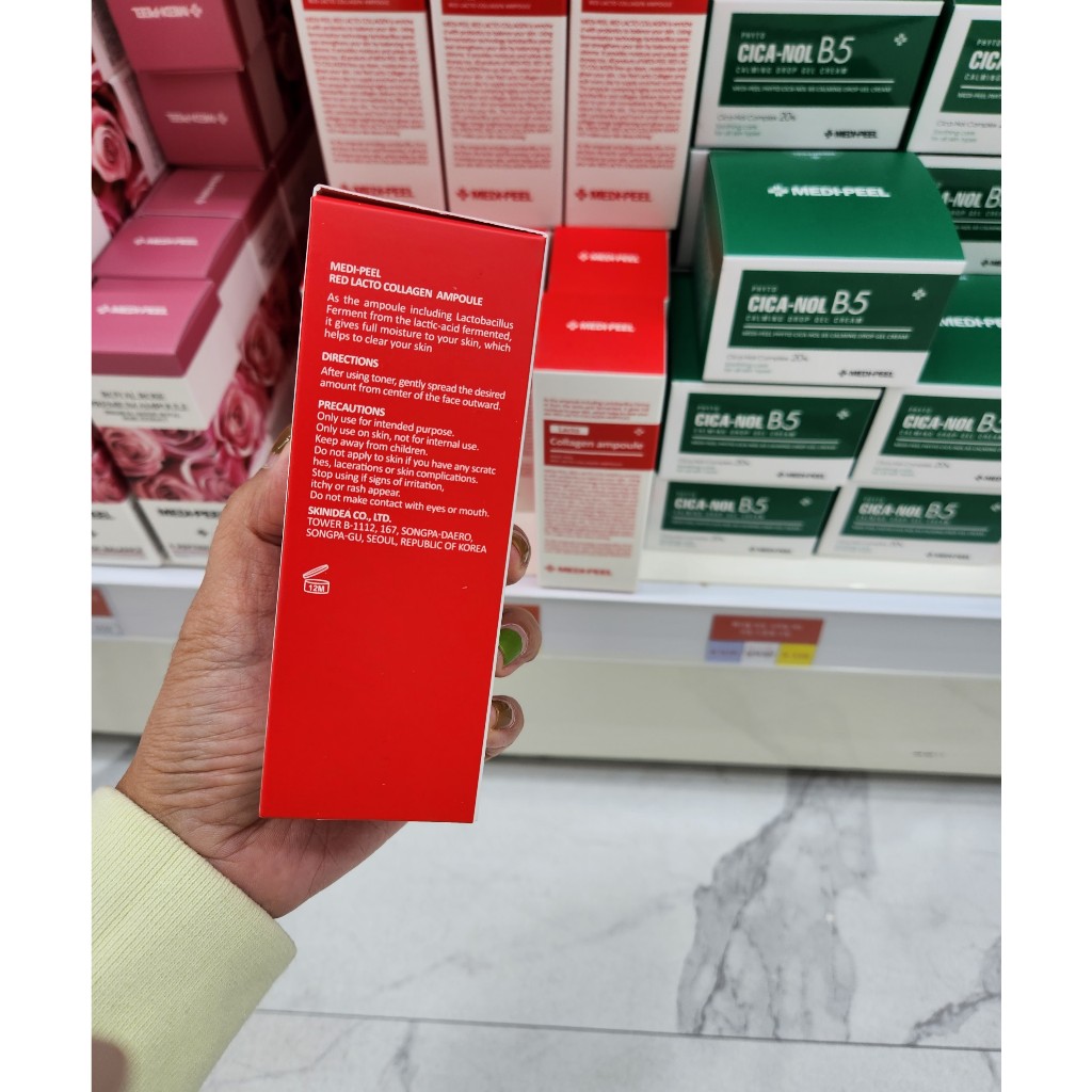 TINH CHẤT CĂNG BÓNG SE MỊN DA MEDI PEEL RED LACTO COLLAGEN AMPOULE 70ML