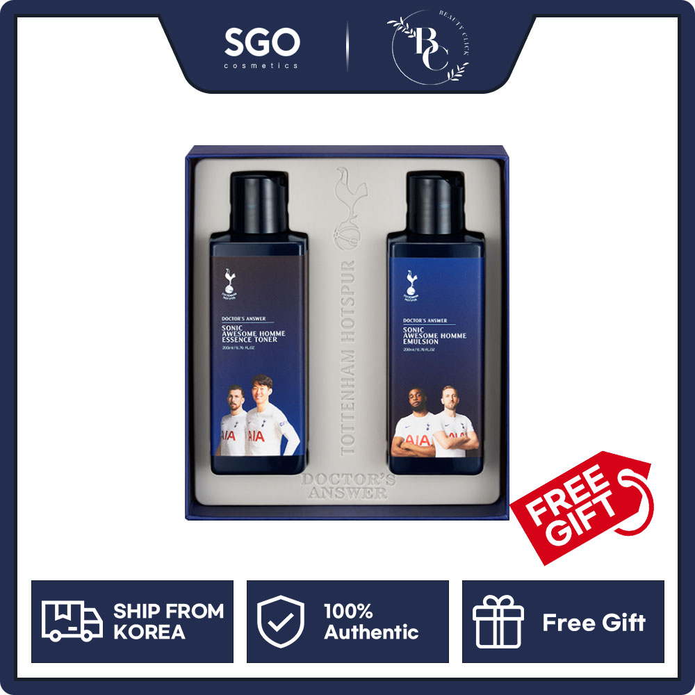 Dành Cho Nam Giới Dưỡng Da Doctor's Answer Sonic Awesome Homme Solution Men Care Set 200ml + 200ml