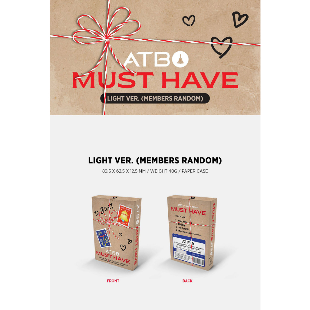 ATBO  1st SINGLE ALBUM