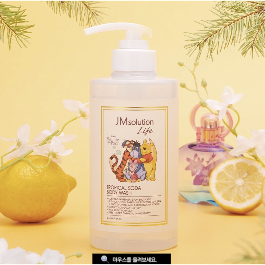 SỮA TẮM TOÀN THÂN JM SOLUTION LIFE 500ml- PHIÊN BẢN DISNEY