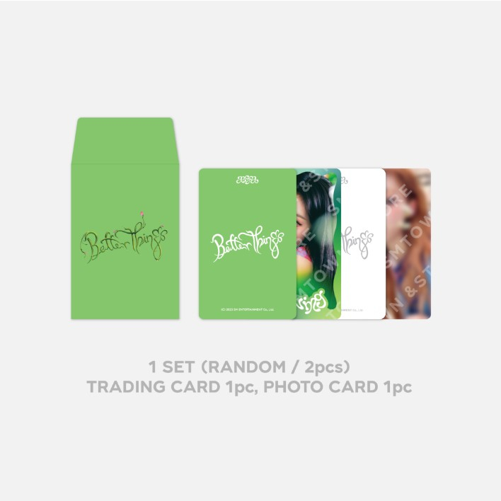 Aespa RANDOM TRADING CARD A/B VER. - Better Things