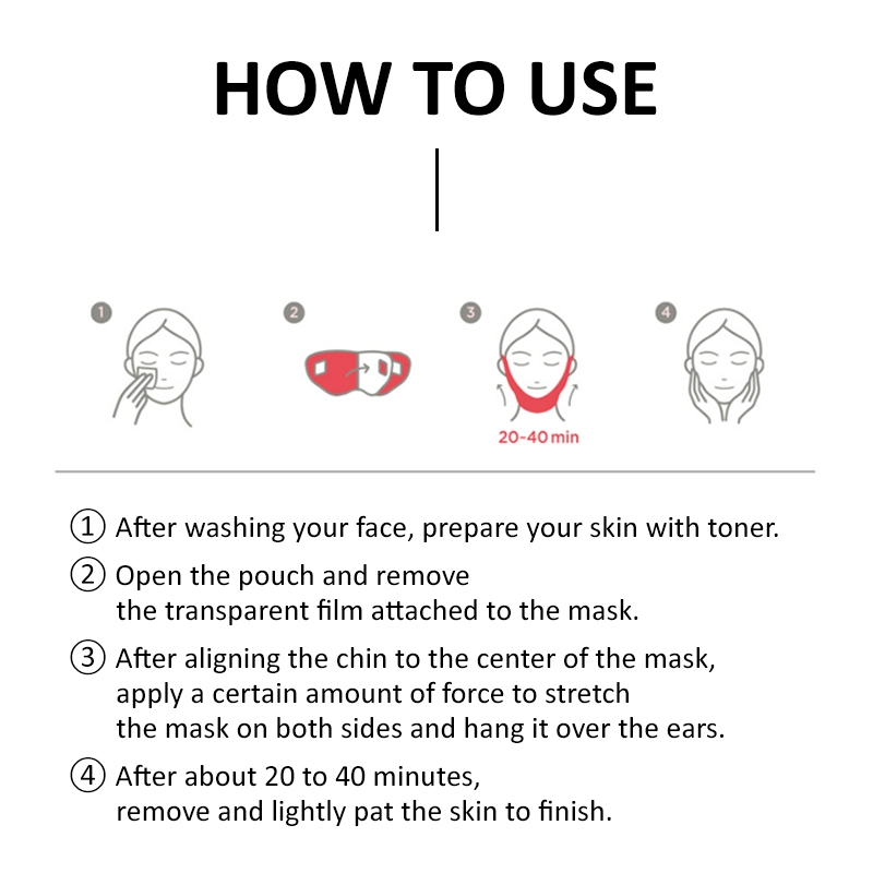 Mặt nạ giãn cơ chữ V 12g