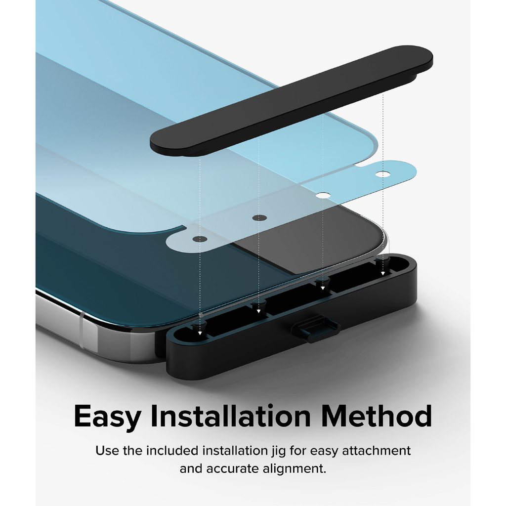 Ringke Kính Cường Lực Bảo Vệ Toàn Màn Hình Cho iPhone 15 Pro Max 15 Pro