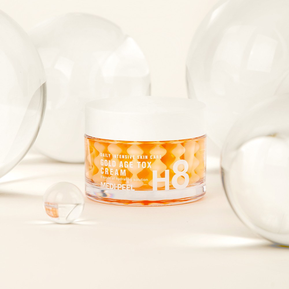KEM DƯỠNG DA CAO CẤP HÀNG NGÀY MEDI PEEL GOLD AGE TOX H8 CREAM 50G