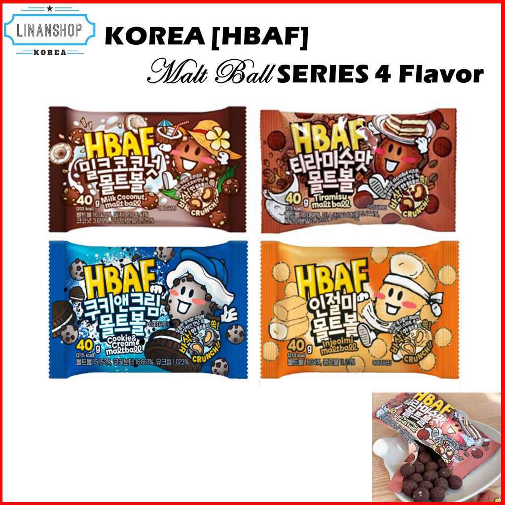 Korea [hbaf] Kem / Bánh Quy / Đồ Ăn Nhanh 4 Mùi Hương / Dừa / Bánh Quy / Lựu