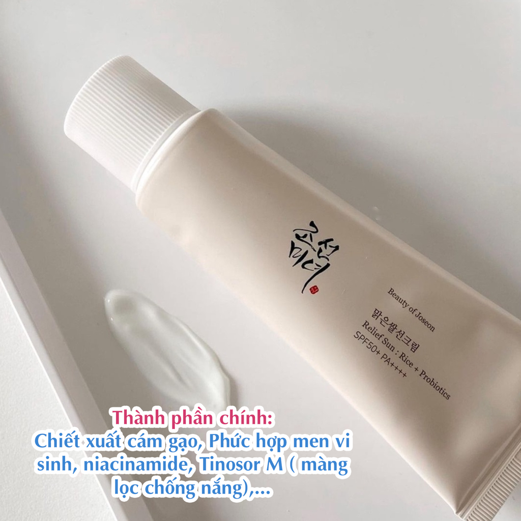 1+1 Beauty of joseon Relief Sun： Rice+Probiotics 50ml set