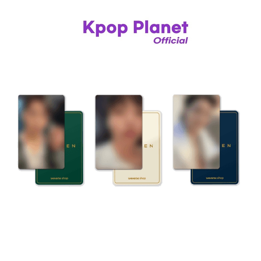 BTS JungKook GOLDEN Weverse Shop Quà tặng đặc biệt bổ sung