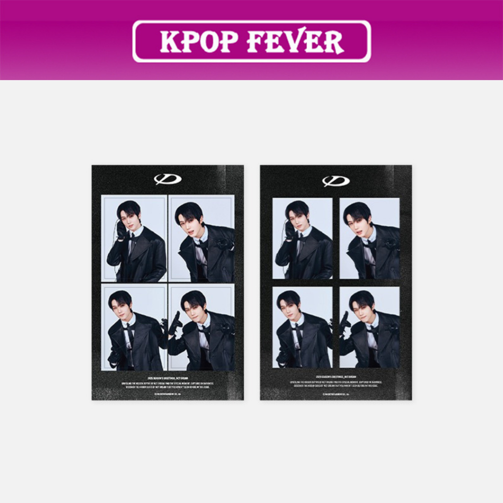 NCT DREAM - [ 2025 SEASON’S GREETINGS ] SPECIAL MD / 4 CUT PHOTO SET