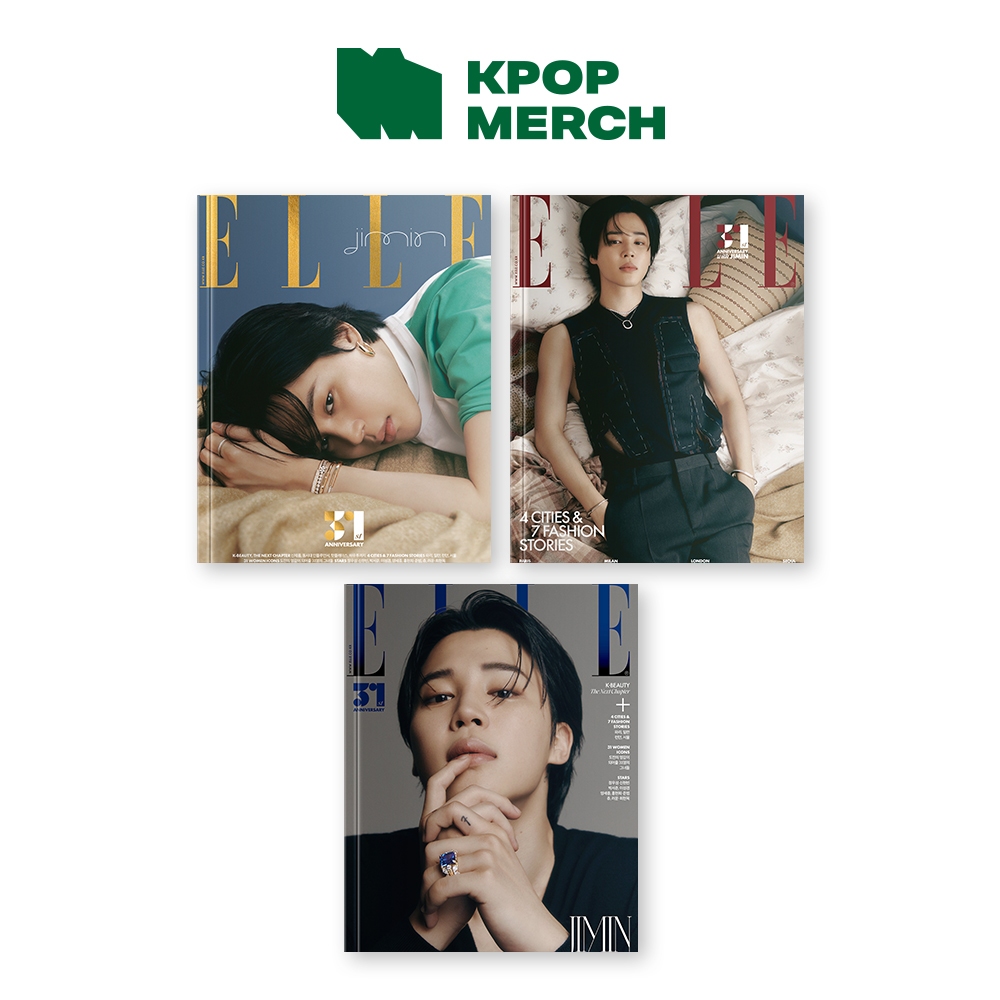 Tạp chí Elle Hybe Labels Bts Jimin - tháng 11/2023
