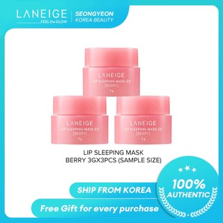 Laneige mặt nạ ngủ cho môi 3g, 20g cao cấp