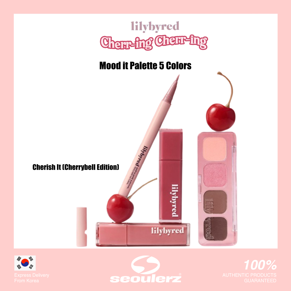 [Lilybyred] Bảng màu Mood it 5 màu