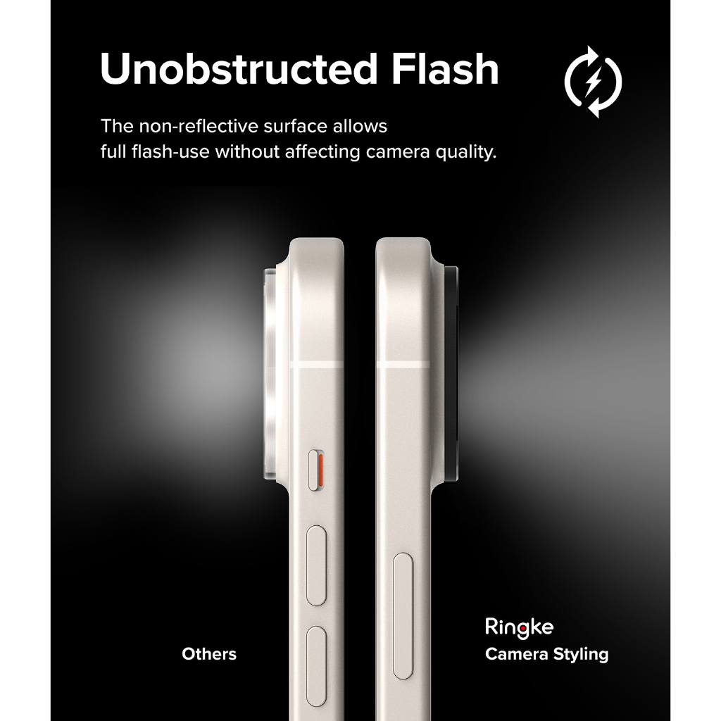 Ringke Khung Nhôm Bảo Vệ camera Cho iPhone 15 Plus 15