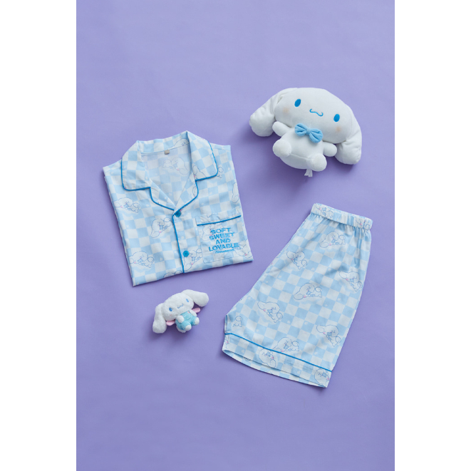 [spao] Bộ Đồ Ngủ Nửa Tay cinnamoroll Lớn