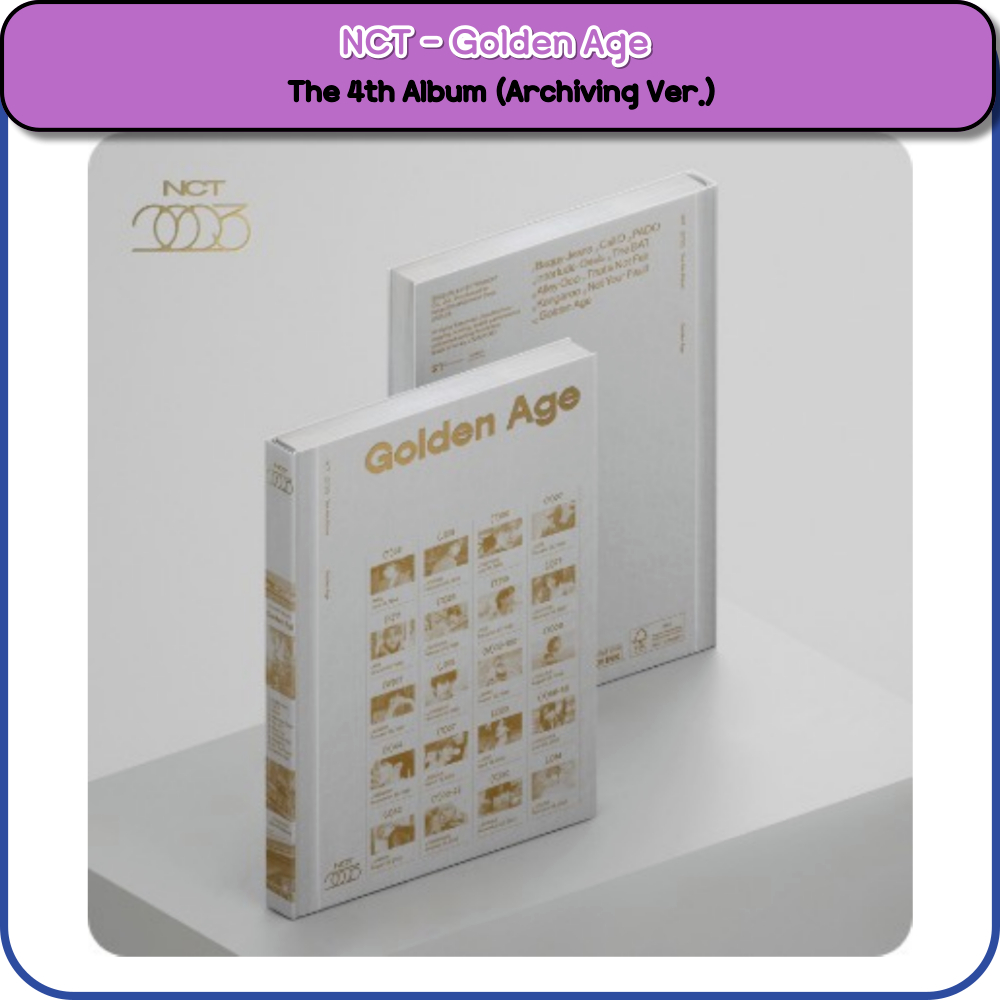 NCT - Golden Age / The 4th Album (Archiving Ver.)