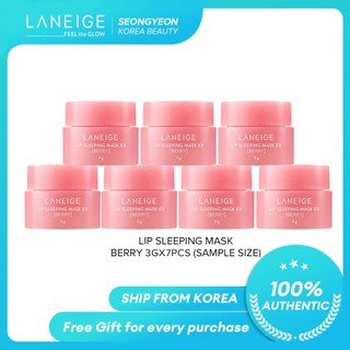 Mặt nạ ngủ cho môi laneige trọng lượng 3g