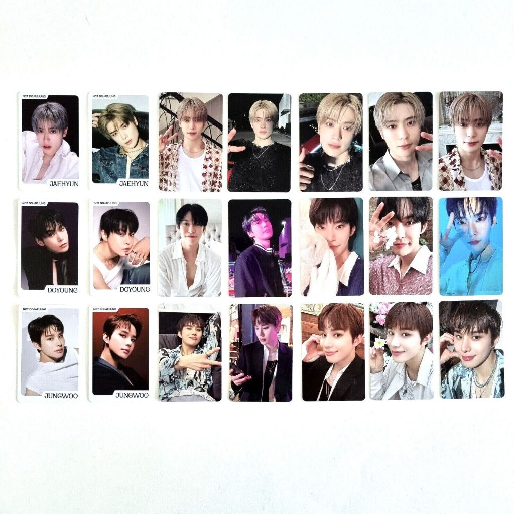 Dojaejung NCT 127 NƯỚC HOA 2ND MD CHÍNH THỨC: THẺ THƯƠNG MẠI NGẪU Doyoung Jaehyun