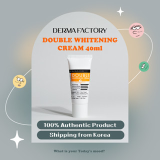[Derma Factory] Kem dưỡng trắng đôi Double Whitening Cream 40ml | Da Hàn Quốc Calm Tranexamic acid Làm trắng da Chăm sóc da DermaFactory