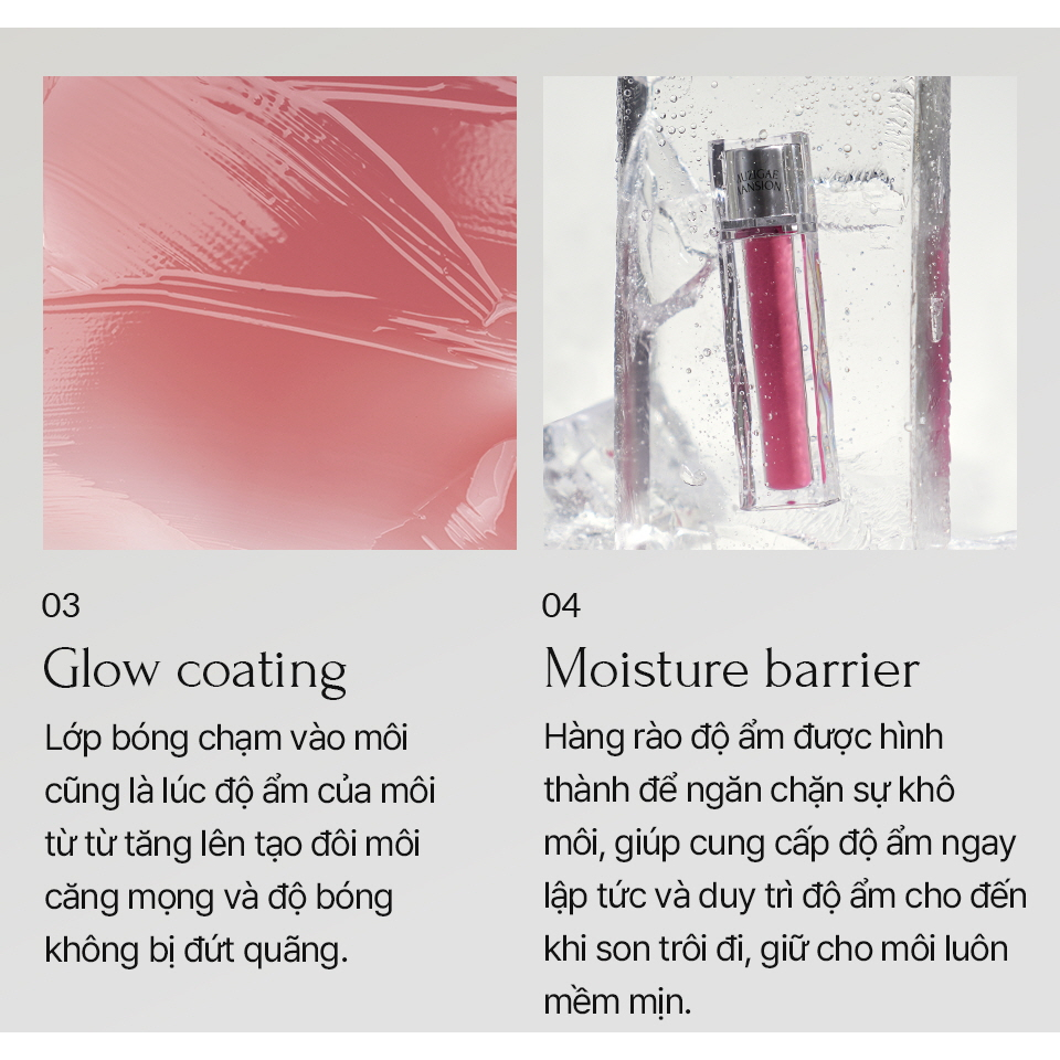 MUZIGAE MANSION SON TINT BÓNG MƯỢT ICY GLOW