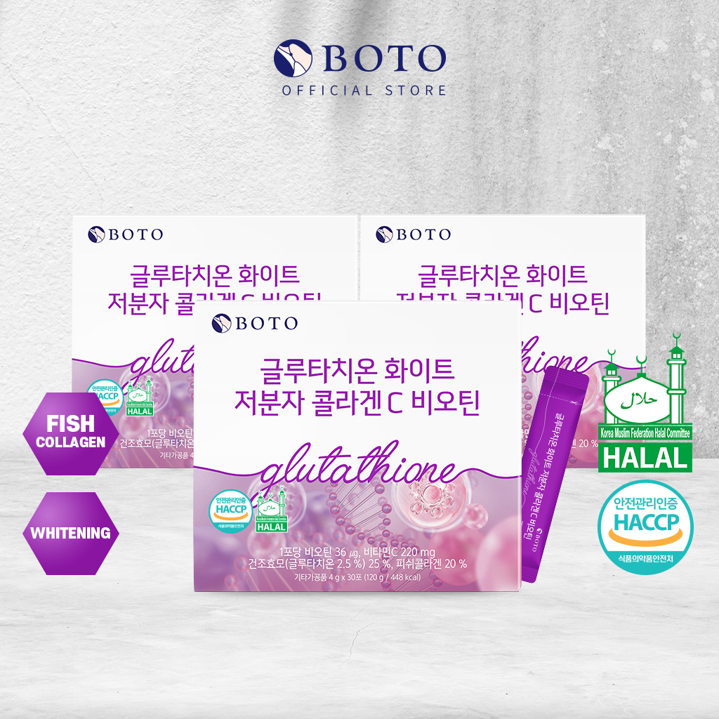 Bộ 3 Hộp Phấn collagen glutathione Làm Sáng Da