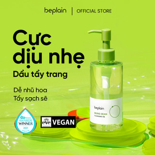 Dầu Tẩy Trang beplain Đậu Xanh - Mung Bean Cleansing Oil 200ml