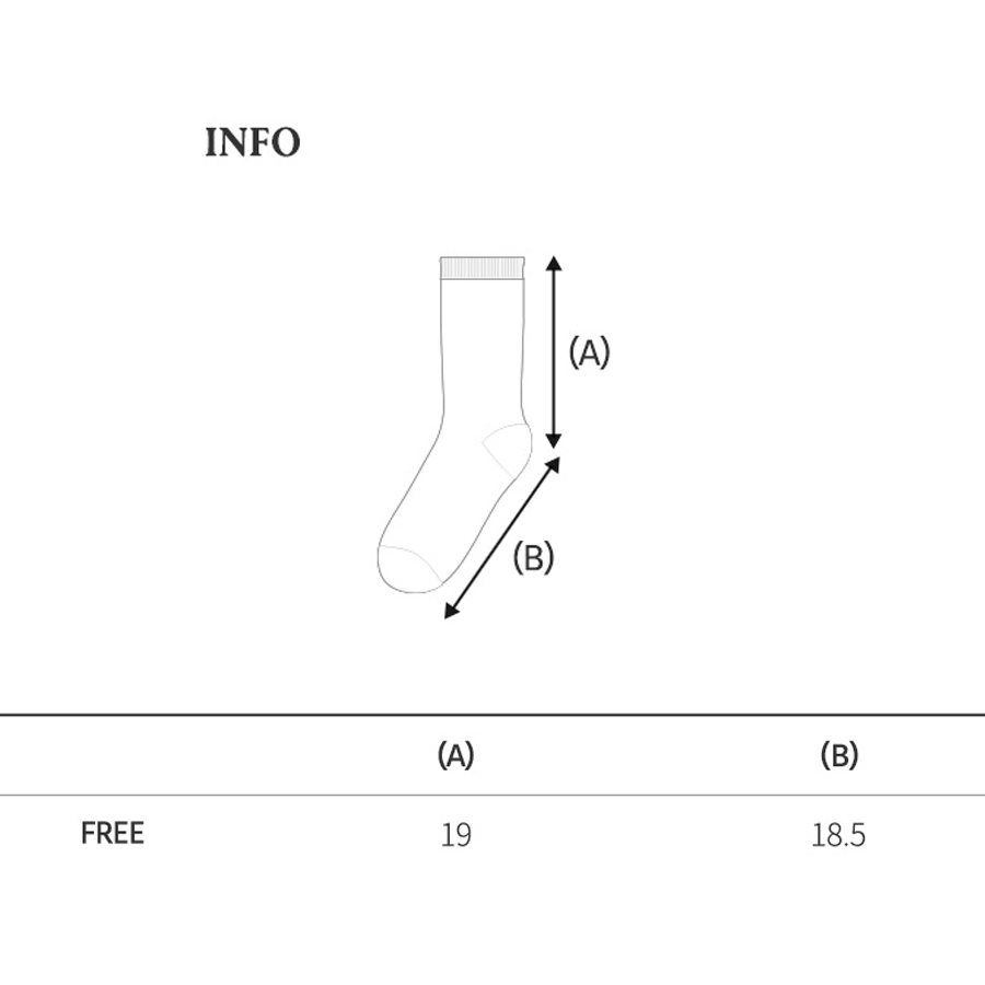Vớ cổ cao WHOAU WHAYD4932A Steve 68% cotton 30% polyester 2% polyurethane thời trang