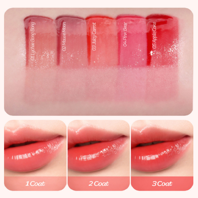 Ipkn Puffy Glow Tint 5.3ml 5 Colors