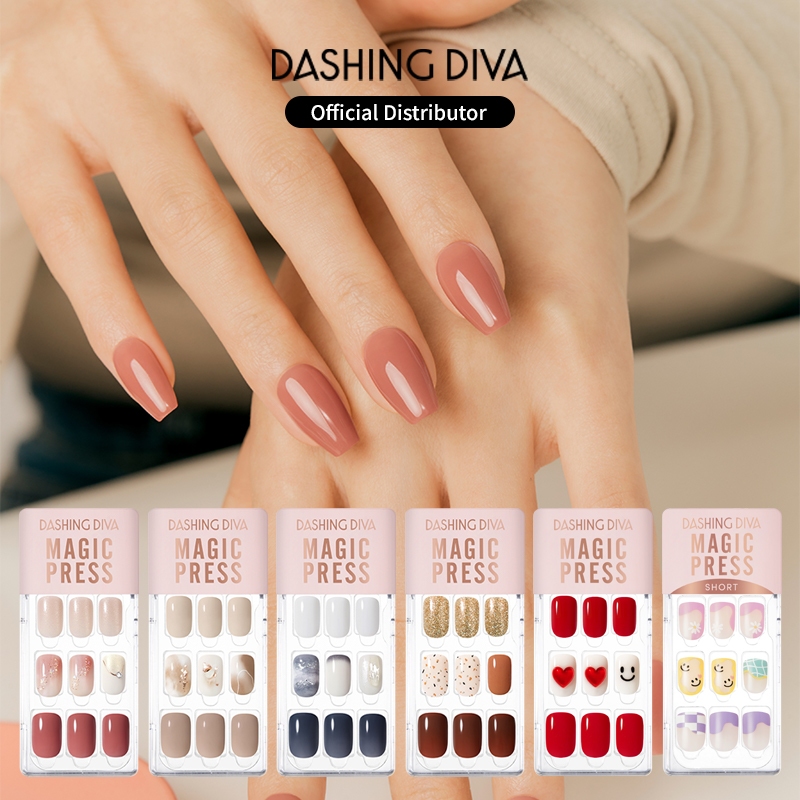 [DASHING DIVA] Magic Press On Nails Part.3 (30 tips in 1 product) | Fake Nails
