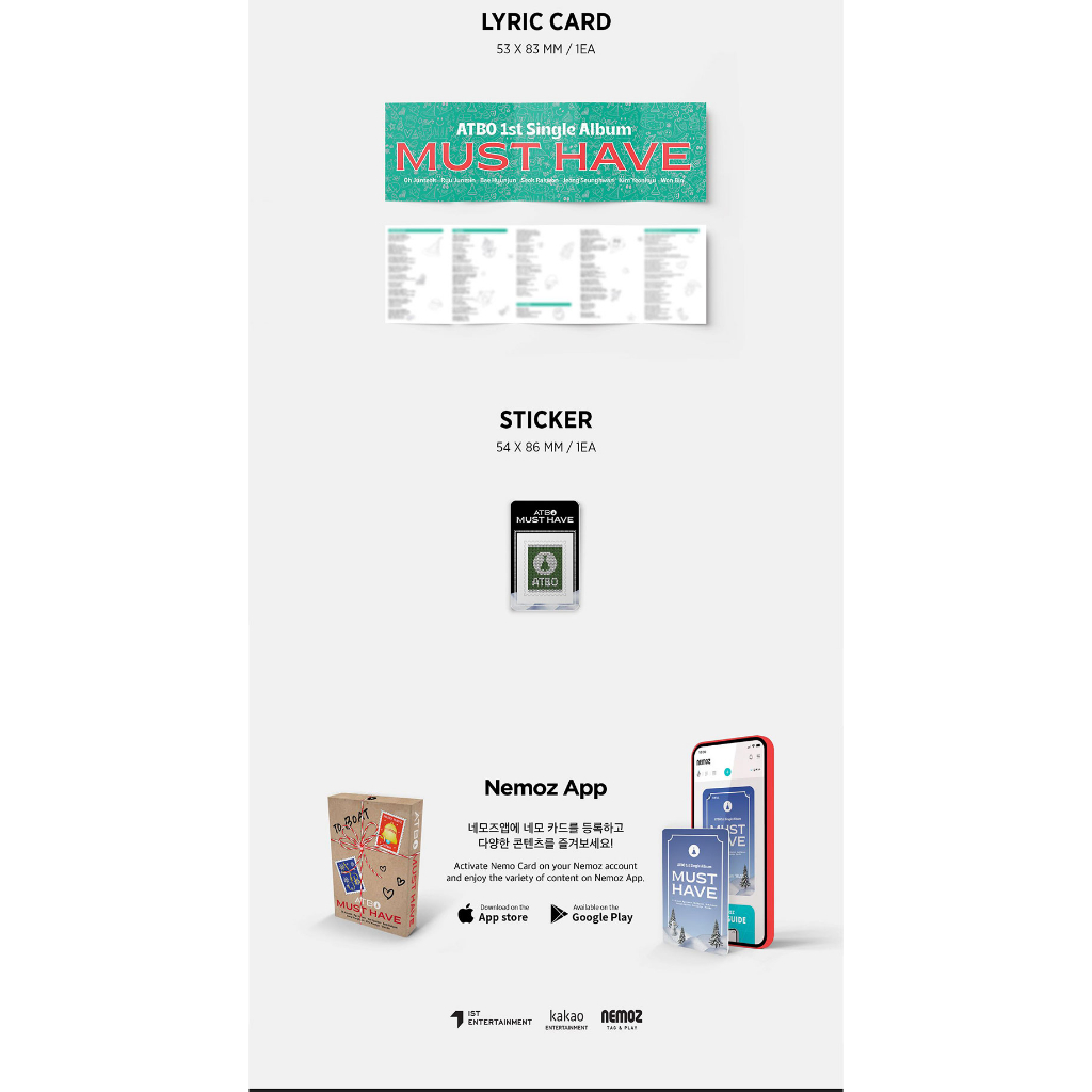 ATBO  1st SINGLE ALBUM