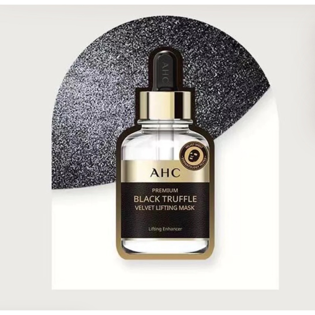 Mặt Nạ AHC Hàn Quốc  Premium Black Truffle Velvet Mask  30g x 5 Miếng