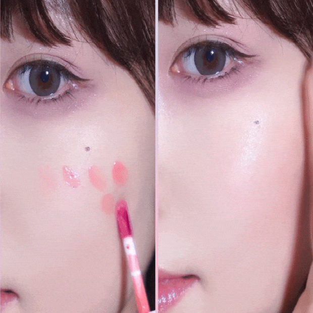 Merry Monde Milk Heart Tint Lip & Cheek 5g 4 Colors