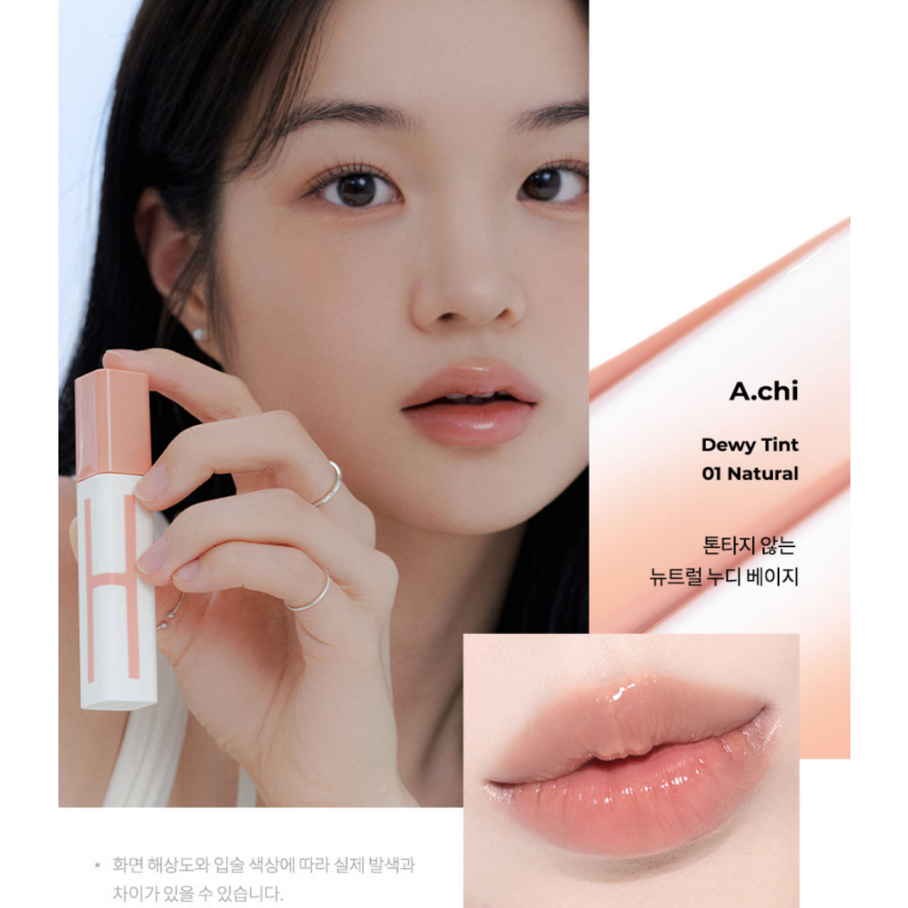 [ACHI]DEWY TINT 01 NATURAL, Tự Nhiên