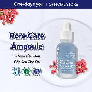  Serum Giảm Mụn Đầu Đen Se Khít Lỗ Chân Lông ONE DAY'S YOU No More Blackhead Blue Serum (30ml)