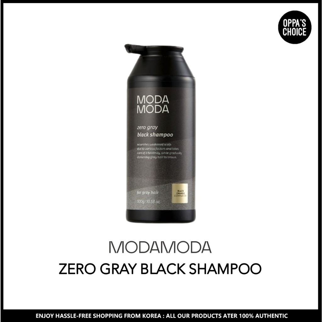 MODAMODA ZERO GRAY BLACK SHAMPOO 300g